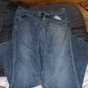 Low Rise American Eagle Bootcut Jeans